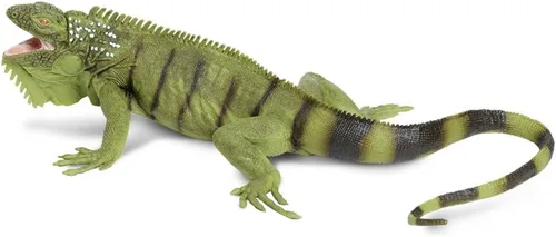 Safari Ltd. Figura de Iguana – Figura de modelo realista de 11 pulgadas – Juguete educativo para niños, niñas y niños a partir de 3 años