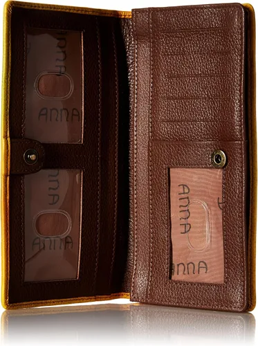 Miniatura 4 de Anna by Anuschka Cartera de mano de cuero genuino para mujer