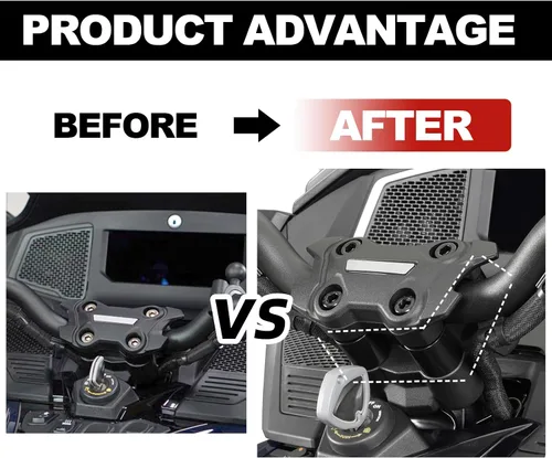 Miniatura 2 de Elevador de manillar para Can-Am Spyder F3 (todos los años)/RT (2020+), kit elevador de manillar de aluminio ajustable para accesorios Can-Am RT/F3