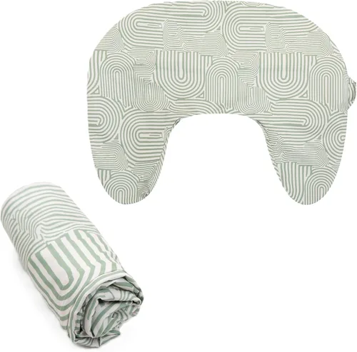 Miniatura 8 de Funda para Almohada de Lactancia Boppy - Suave, Lavable y Hipoalergénica de Microfibra para Almohada de Bibernón y Lactancia