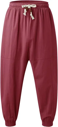 Miniatura 22 de Pantalones deportivos para hombre, pantalones de otoño e invierno y sólidos para hombres y hombres, cómodos con múltiples bolsillos