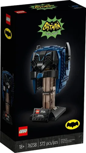 LEGO Exclusivo DC Batman Classic TV Series Batman Cowl 76238 Juguete de construcción para fabricantes de modelos adultos (372 piezas)