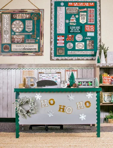Miniatura 3 de Teacher Created Resources Home Sweet Classroom - Borde recto de invierno (TCR8723)