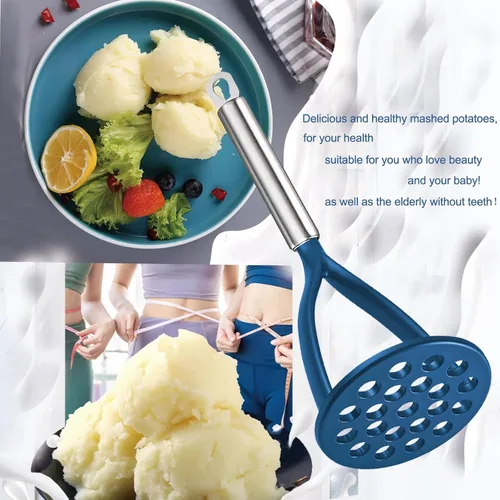 Miniatura 3 de TENTA KITCHEN Good Grips Prensador de Patatas Sólido de Nailon Prensa Licuadora Triturador para Utensilios de Cocina Antiadherentes con Mango
