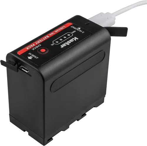 Miniatura 5 de Kastar Paquete de 2 baterías y cargador rápido LCD dual para Sony NP-F980 Pro NP-F970 NP-F960 NP-F750 NP-F550 NP-F330 NEX-EA50M NEX-FS100 NEX-FS700R