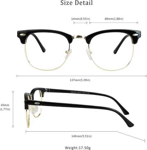 Miniatura 4 de LifeArt 2 pares de anteojos de bloqueo de luz azul, antifatiga ocular, anteojos de lectura para computadora, anteojos de juegos, gafas