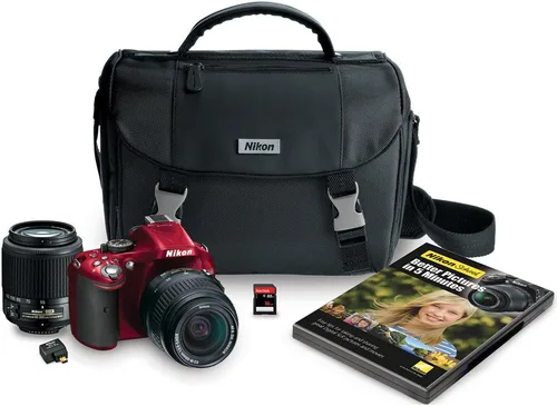 Miniatura 12 de Nikon D5200 24.1 MP CMOS Digital SLR con 0.709-2.165 in f/3.5-5.6 AF-S DX VR NIKKOR Zoom Lens (negro) (Descontinuado por el fabricante)
