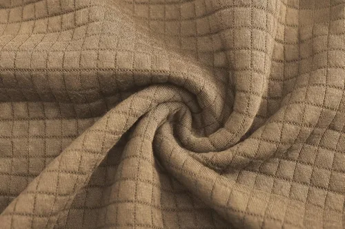 Miniatura 5 de Sudadera de manga larga para hombre, con capucha con cordón, de jacquard a cuadros, estilo informal y hípster, con bolsillo de canguro