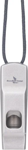 Miniatura 10 de Boundless Voyage Silbato de titanio para supervivencia de emergencia con cordón fuerte para acampar al aire libre, senderismo, entrenadores, 2