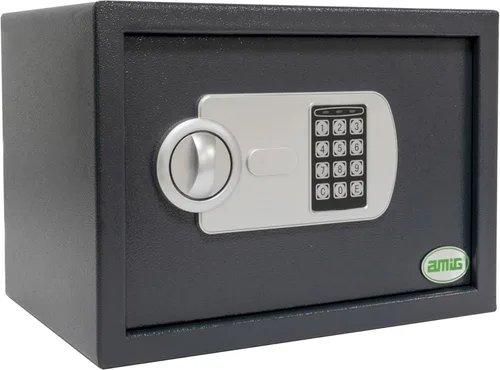 Miniatura 16 de Amig - Caja fuerte con código - Caja fuerte superpuesta - Acero - Pequeño camuflaje - Ideal para el hogar - Protección del dinero y joyas de valor
