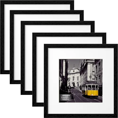 Miniatura 83 de eletecpro - Juego de 10 marcos de fotos de 5 x 7 pulgadas, collage de marcos de fotos para decoración de pared, muestra fotos de 4 x 6
