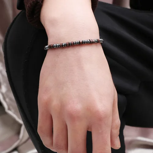 Miniatura 3 de JoycuFF Pulsera con código morse para mujer regalos inspiradores para mejores amigos joyería única para mamá papá hija hijo hermana tía abuela