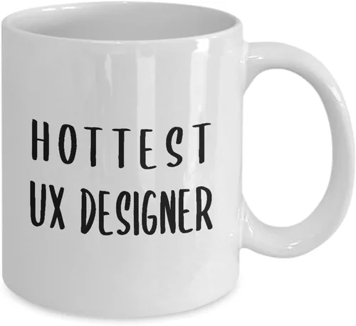 Miniatura 2 de Gifts for Hottest UX Designer Coffee Mug Tea Cup - User Experience UI User Interface Design Artist Team Dept Graphic Digital Multimedia Creative