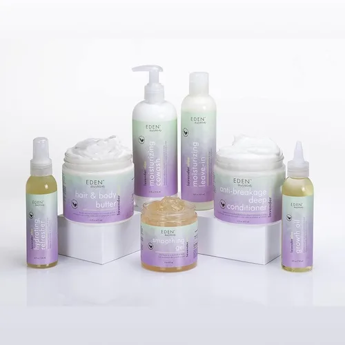 Miniatura 4 de EDEN BodyWorks Acondicionador profundo anti-rotura de aloe lavanda (16 onzas) - Tratamiento capilar para fortalecer y mejorar la elasticidad