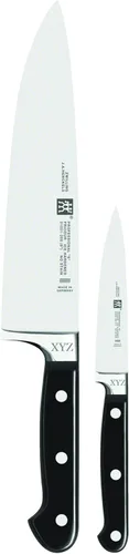 Miniatura 5 de ZWILLING Professional S - Juego de cuchillos de chef alemán afilados de 2 piezas, fabricado en una fábrica alemana propiedad de la empresa con acero