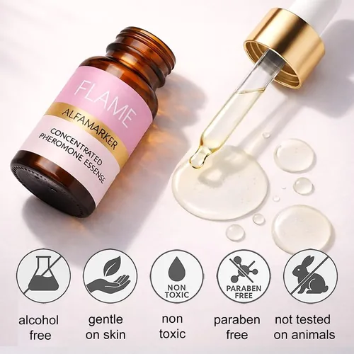 Miniatura 6 de Perfumes con feromonas para mujeres, sin alcohol, aceite de perfume de feromonas de concentración extra fuerte, aroma sensual de larga duración