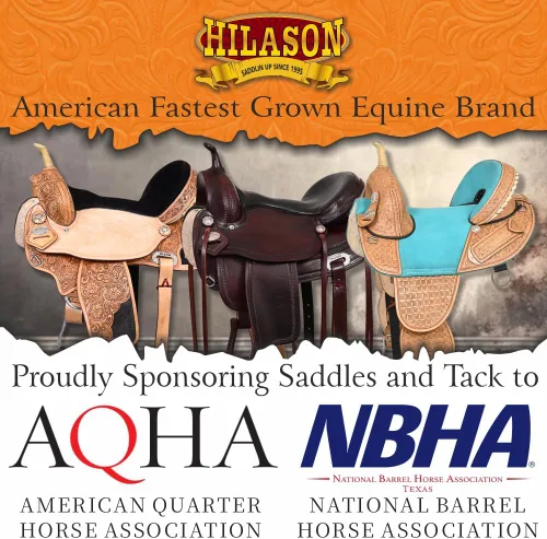 Miniatura 3 de HILASON Western Horse Treeless Trail Barrel Saddle American Leather Tan Horse Saddle Western Saddle Treeless Saddle Saddle for Horses