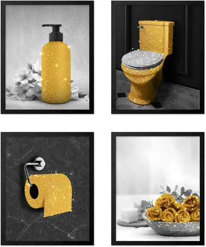 Miniatura 85 de Poster Master Impresión de labios dorados, póster de mordida de labio, arte moderno y minimalista, regalo bohemio para hombres y mujeres, diseño