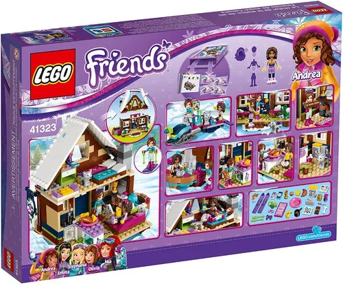 Miniatura 6 de LEGO Amigos en resort chalet nieve, Empaque estándar