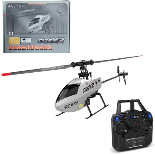C129V2 Helicóptero de control remoto, 4 canales 2.4GHz RC avión con giroscopio de 6 ejes, giroscopio 3D, retención de altitud, despegue con una
