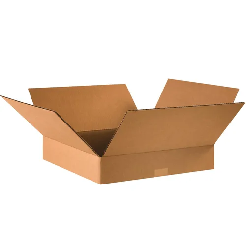 Miniatura 55 de TAPE LOGIC Cajas de cartón corrugado planas de 20 x 20 x 6 pulgadas, planas, 20 pulgadas de largo x 20 pulgadas de ancho x 6 pulgadas de alto