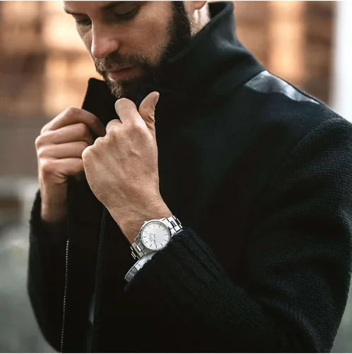 Miniatura 2 de Daniel Wellington Iconic Link Reloj pulsera de eslabones de oro rosa o plata