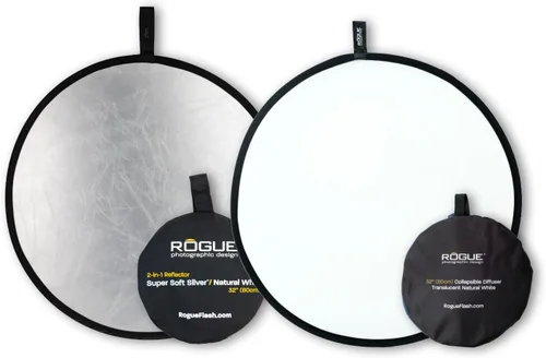 Miniatura 9 de Rogue Reflector plegable 2 en 1 – Super Soft Silver / Natural White 32