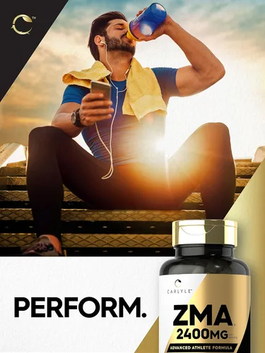 Miniatura 6 de Carlyle ZMA Suplemento para hombres y mujeres 90 cápsulas Zinc, magnesio y vitamina B6 Sin OMG y sin gluten