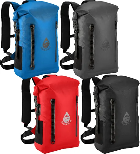 Miniatura 8 de Skog Å Kust BackSåk Pro Mochilas flotantes impermeables con bolsillo exterior hermético con cremallera Negro