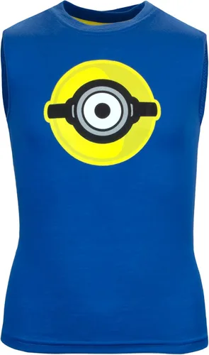 Miniatura 4 de Minions Conjunto de camiseta camiseta sin mangas y pantalones cortos para niños juego de pantalones cortos Despicable Me para niños