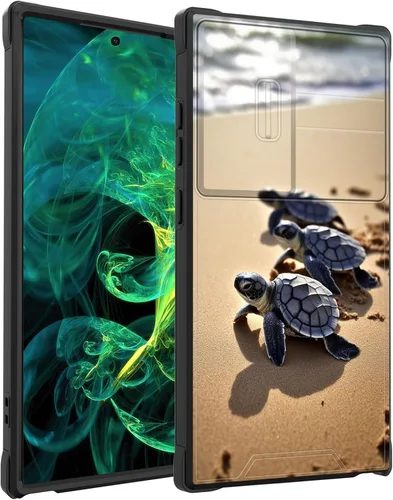 Miniatura 201 de Funda para Galaxy A16 5G con cubierta para cámara deslizante, resistente de doble capa, híbrida, a prueba de golpes, funda protectora resistente