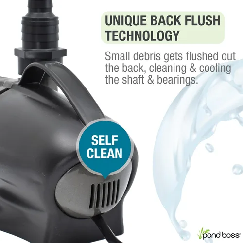 Miniatura 5 de Pond Boss Waterfall Pump, 2000 GPH