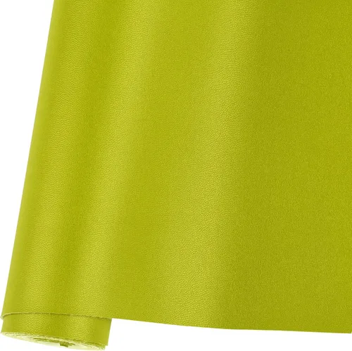Miniatura 14 de Ramya Hojas de cuero sintético de color sólido liso 1 rollo 12"X53" (30 cm X 135 cm), la piel sintética es ideal para proyectos de manualidades DIY