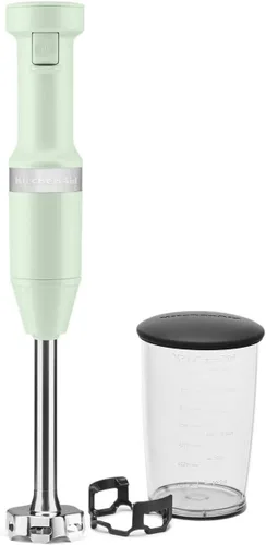 Miniatura 6 de KitchenAid Batidora de mano Ultra Power de 5 velocidades - KHM512, pistacho y batidora de mano con cable de velocidad variable KHBV53, pistacho
