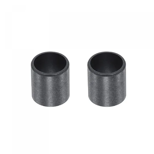 Miniatura 15 de uxcell Rodamientos de manga 0.197 in Diámetro 0.276 in OD 0.315 in Longitud POM Envueltos Bujes sin aceite Negro 2pcs