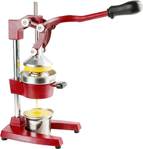 Miniatura 8 de Exprimidor manual de cítricos de hierro fundido, exprimidor de limón naranja resistente, prensa comercial de cítricos extragrande, fácil de limpiar