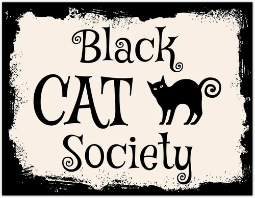Miniatura 65 de Señal de Gato de 24 Horas de Vigilancia Felina de Premises Under 24 Hour - Cartel de gato divertido, metal, 8 x 12 pulgadas, letreros de gato