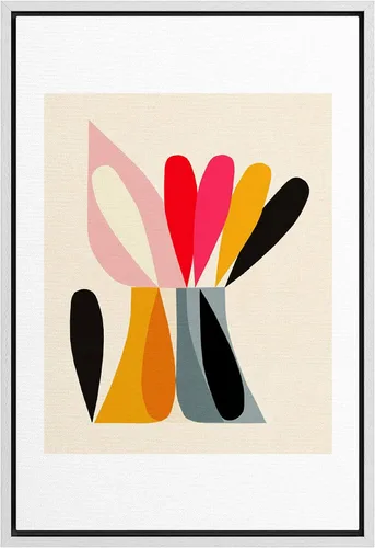 IDEA4WALL - Lienzo enmarcado para pared de sala, dormitorio, ilustración para niñas impresa en lienzo para decoración moderna del hogar, listo para