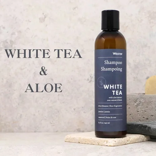 Miniatura 2 de Westin Champú de aloe de té blanco, champú lleno de vitaminas y antioxidantes para todo tipo de cabello, aroma a aloe de té blanco, 8 onzas