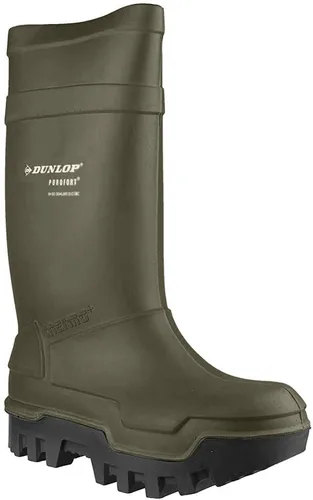 Miniatura 4 de Dunlop PUROFORT THERMO+C662933 Botas Wellington de seguridad para hombre S5 CI SRC Verde 37