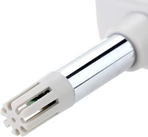 Miniatura 3 de Psicrómetro digital, mini termómetro higrómetro portátil, medidor de temperatura y humedad con punto de rocío/temperatura de bombilla húmeda y rango