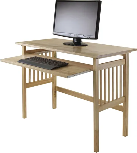 Miniatura 9 de Escritorio plegable para computadora, madera de haya