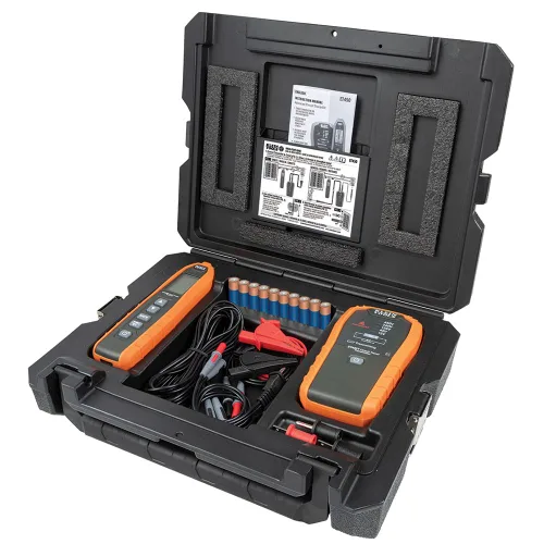 Miniatura 10 de Klein Tools ET450 - Kit avanzado de buscador de disyuntores subterráneos y trazador de cables para interruptores energizados y no energizados