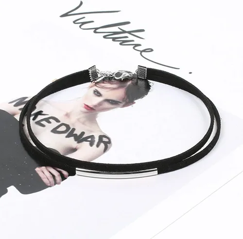 Miniatura 6 de Collar negro gargantilla de terciopelo collares de moda punk joyería para mujer