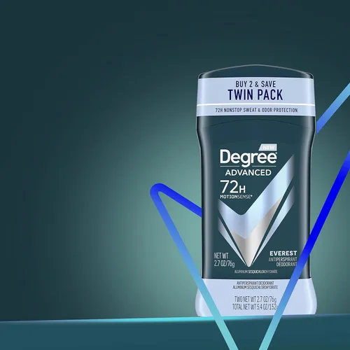 Miniatura 17 de Degree Desodorante antitranspirante para hombre, 72 horas, protección contra el sudor y el olor, antitranspirante Everest para hombres