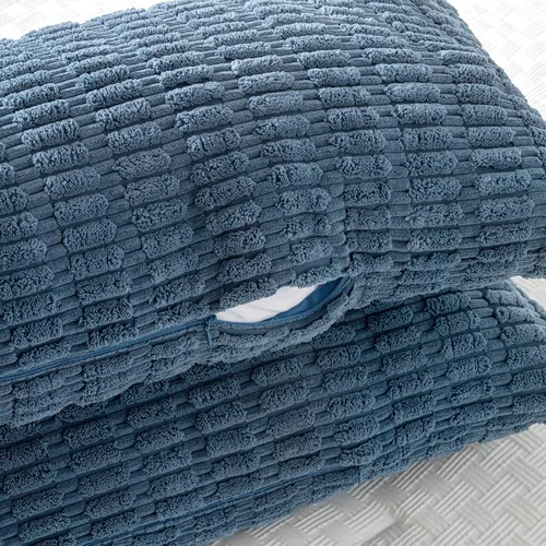 Miniatura 222 de Fancy Homi - Paquete de 2 fundas de almohada decorativas de color taupe de 22 x 22 pulgadas para sala de estar, sofá, cama, estilo rústico, bohemio