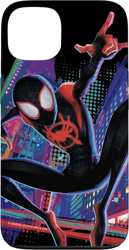 Miniatura 7 de Funda para iPhone 13 Pro Max Marvel Spider-Man Into the Spider-Verse Miles Morales City