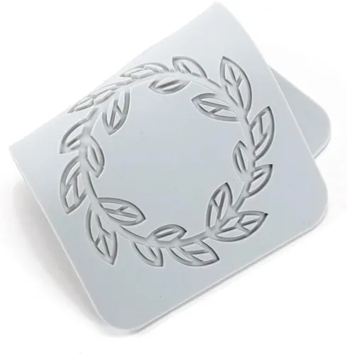 Miniatura 8 de TUKE Moldes de encaje para decoración de pasteles, moldes de silicona de hojas 3D para hornear moldes de gomitas, moldes de fondant de arcilla