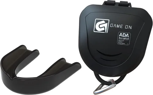 Game On Protectores bucales, solo aceptado por la ADA, protector bucal deportivo sin tirantes para fútbol, baloncesto, lacrosse, hockey, protección