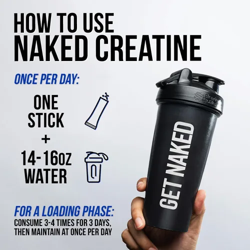 Miniatura 5 de NAKED Sobres de Creatina Monohidrato de Limón Lima Micronizada Pura, Vegano, Sin OGM, Sin Gluten, Sin Soja. Ayuda a las Ganancias de Fuerza, Sin